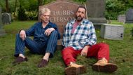 Shooter and Happy meet in a cemetery | Image via Netflix